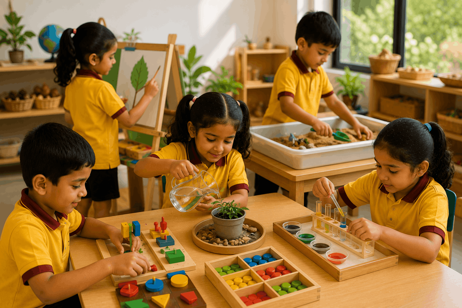 Hands-on classroom activity
