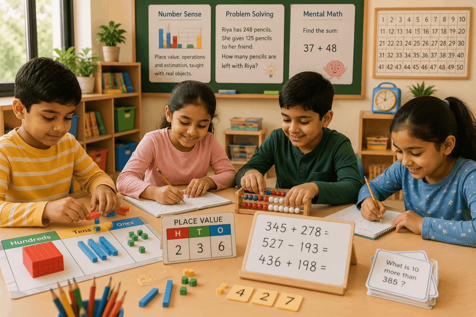Class 3 mathematics activity