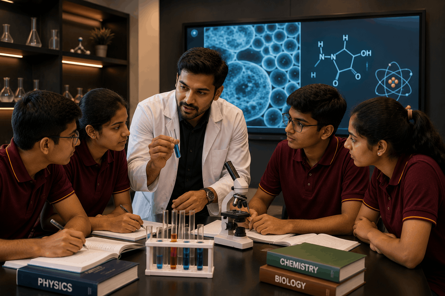 Science faculty at Aarsh Institute