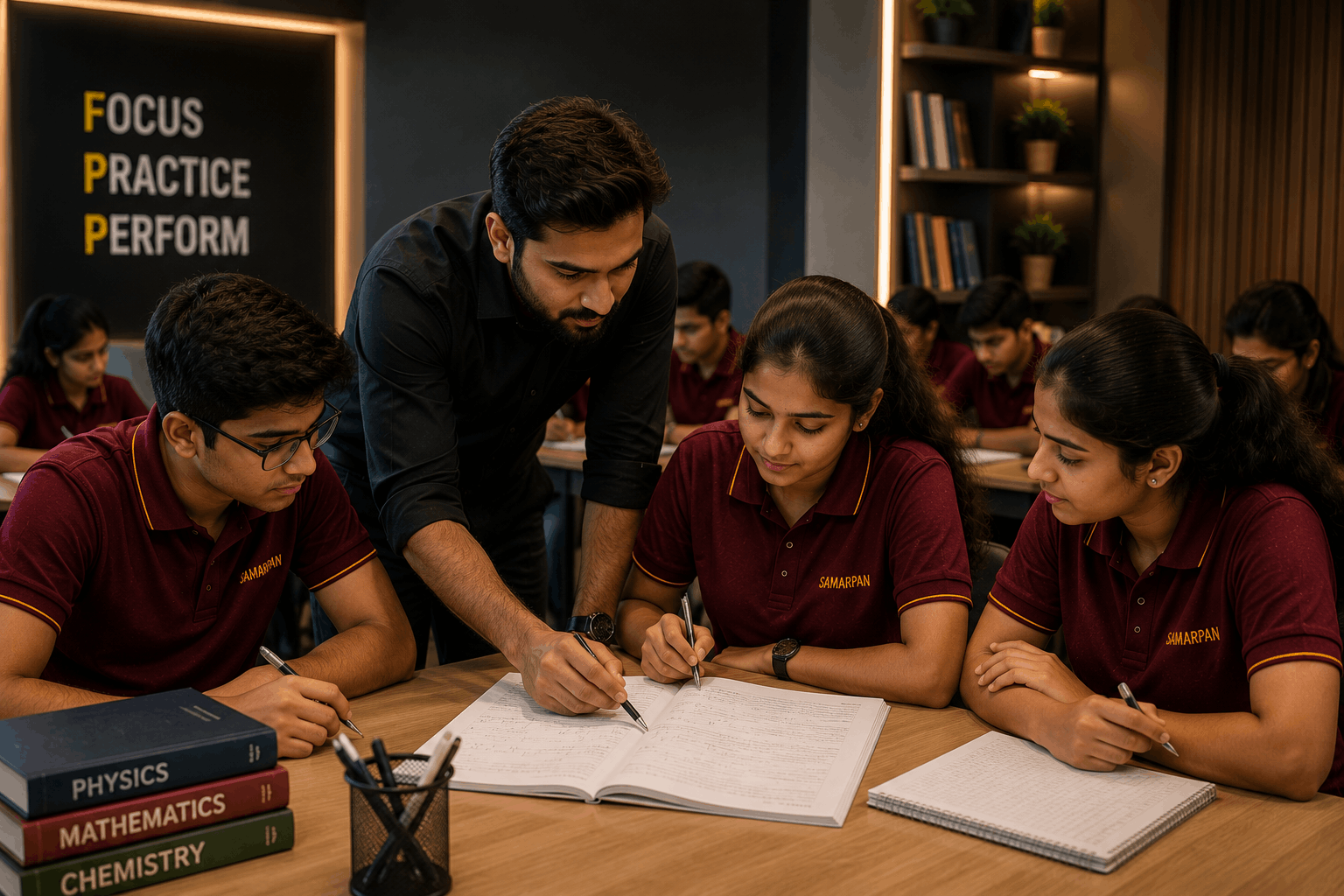 SAMARPAN faculty guiding students