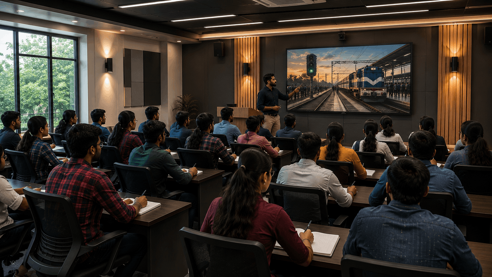 Classroom at Aarsh Institute