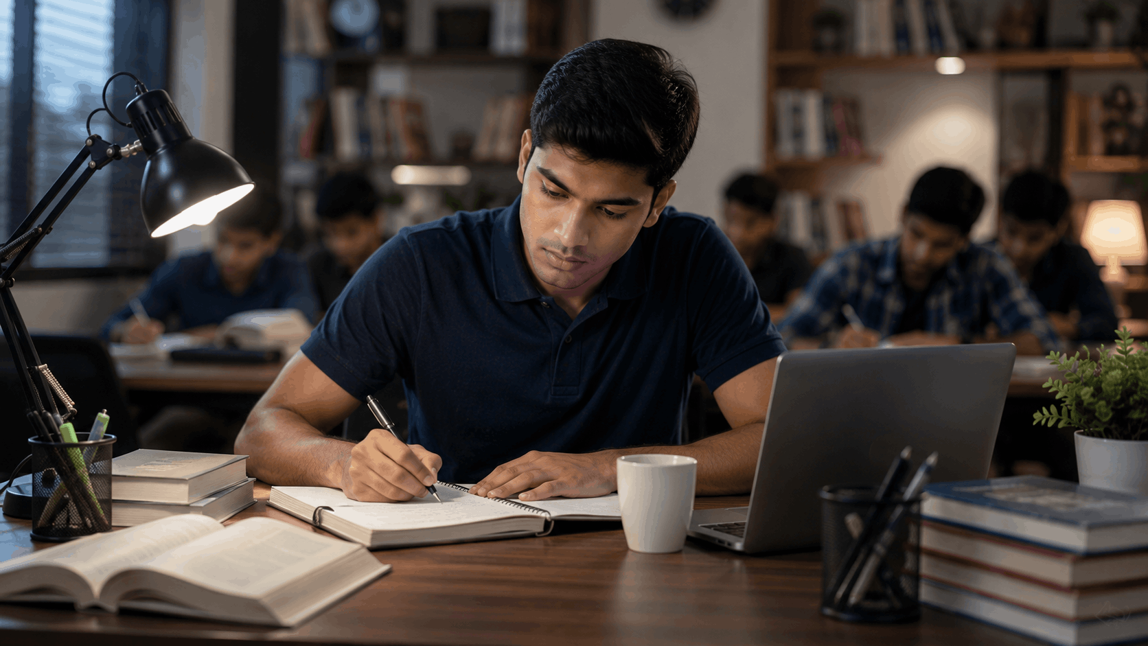 SSC MTS aspirant studying with Aarsh Institute digital course material