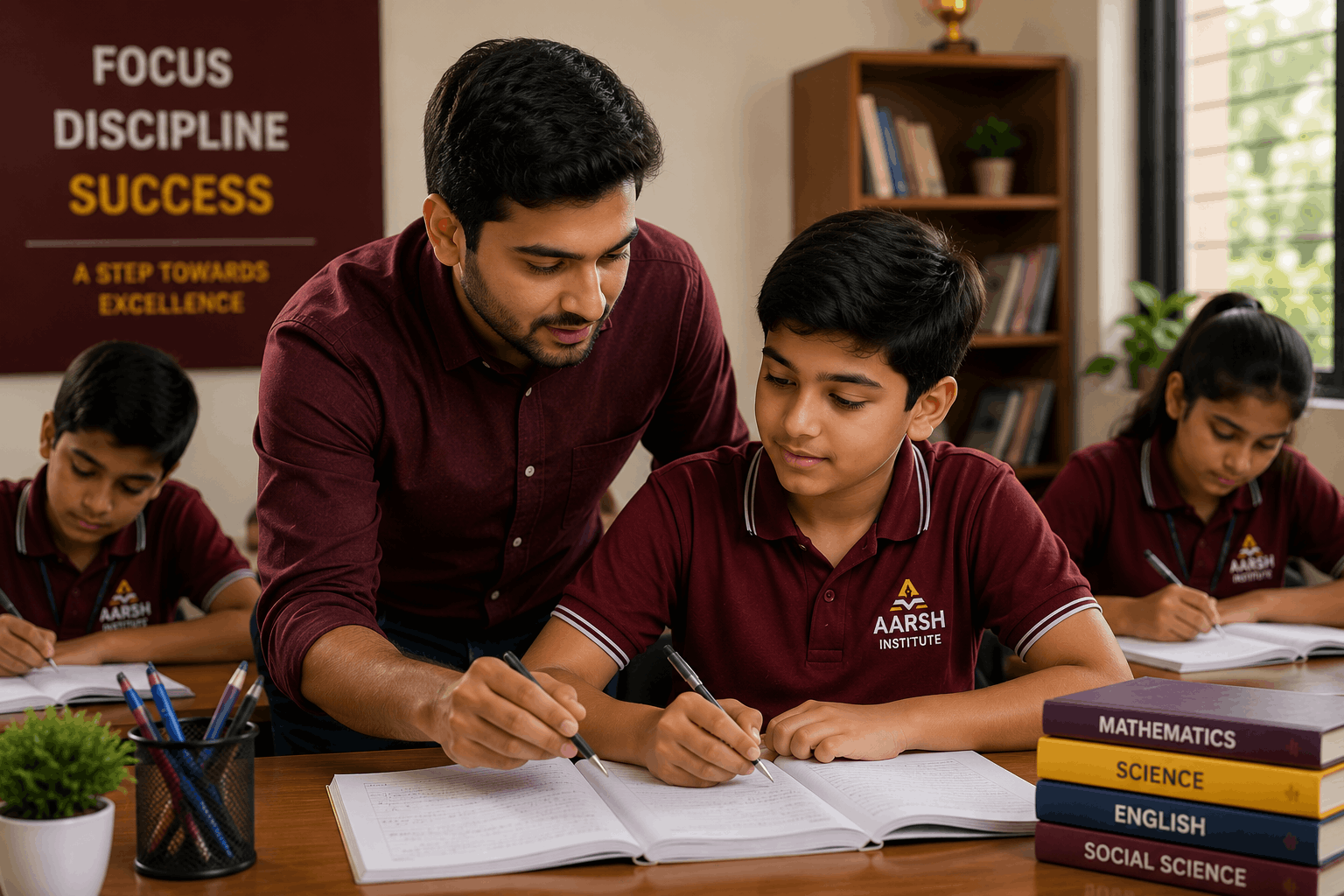 Experienced Class 6 Faculty at Aarsh Institute