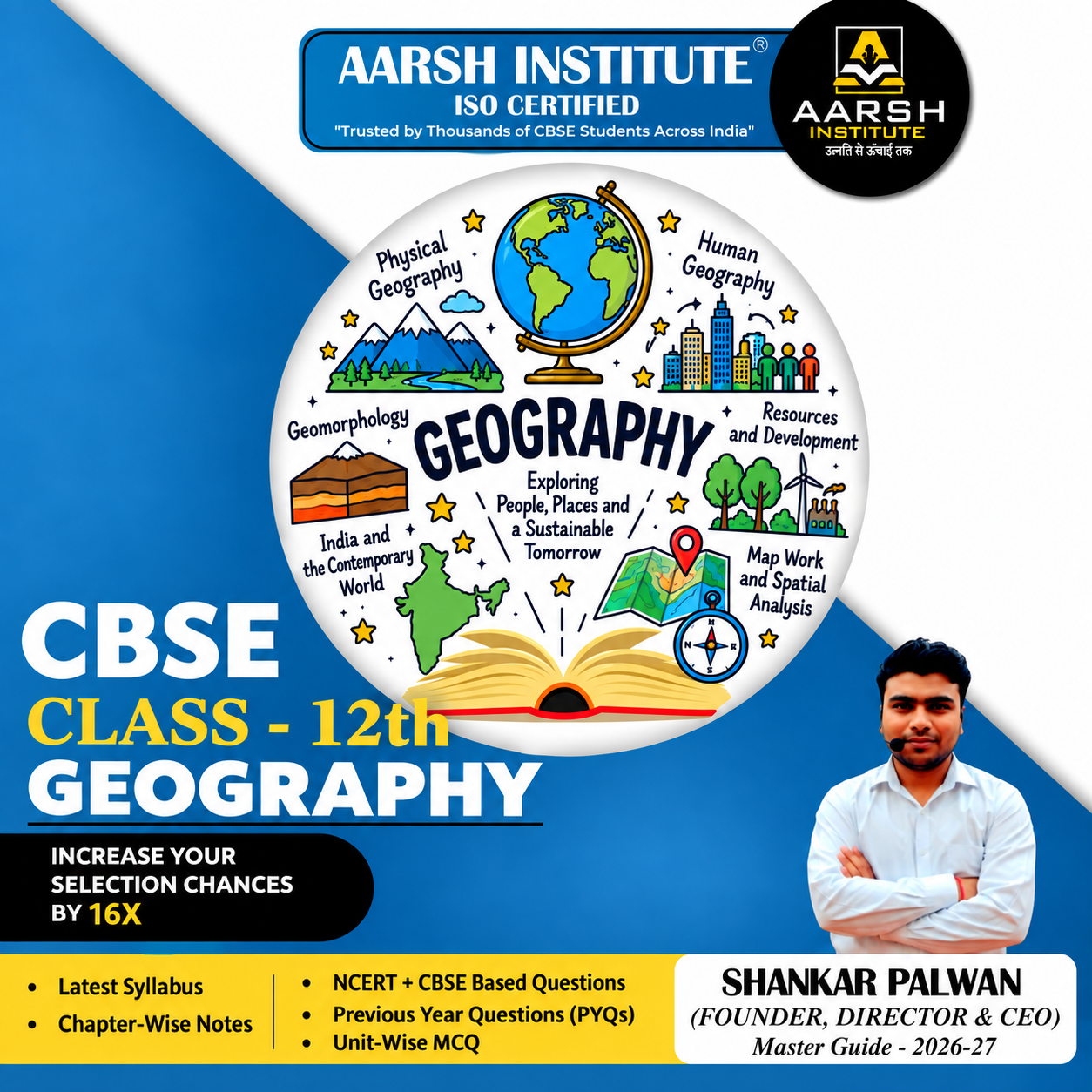 CBSE Class 12 Geography Master Guide 2026–27 – Hindi Medium