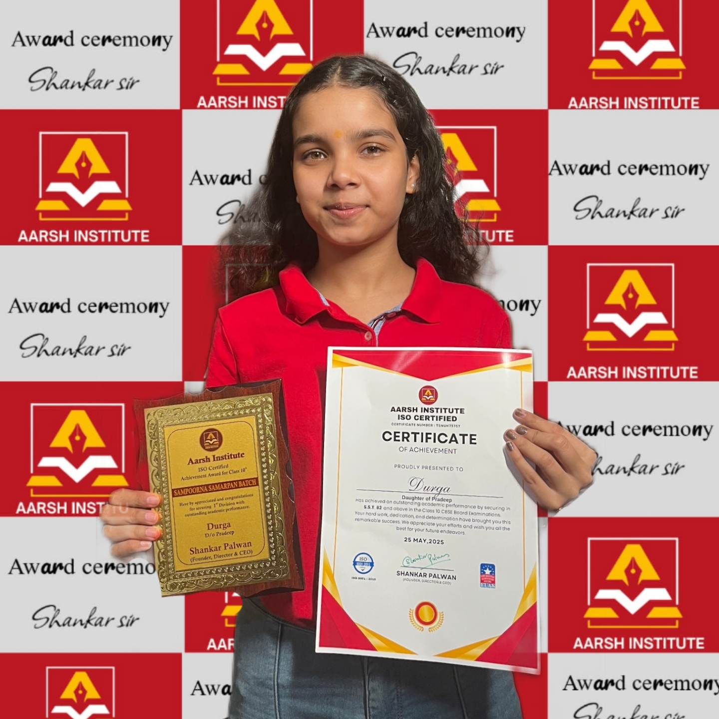 Durga – Class 10th High Scorer