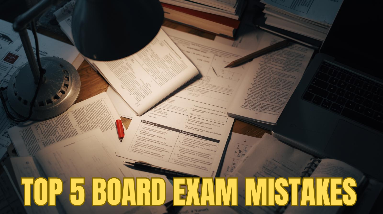 Board Exam Study Mistakes For class 10th 12th students