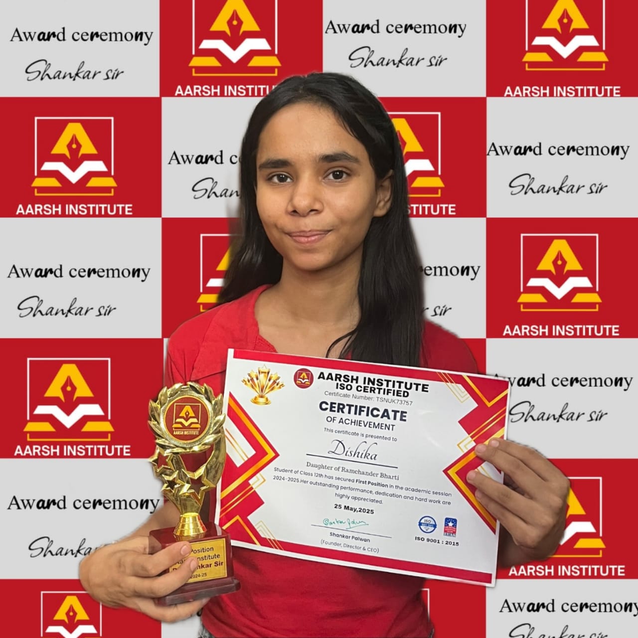 Dishika – Class 12th Humanities CBSE Topper