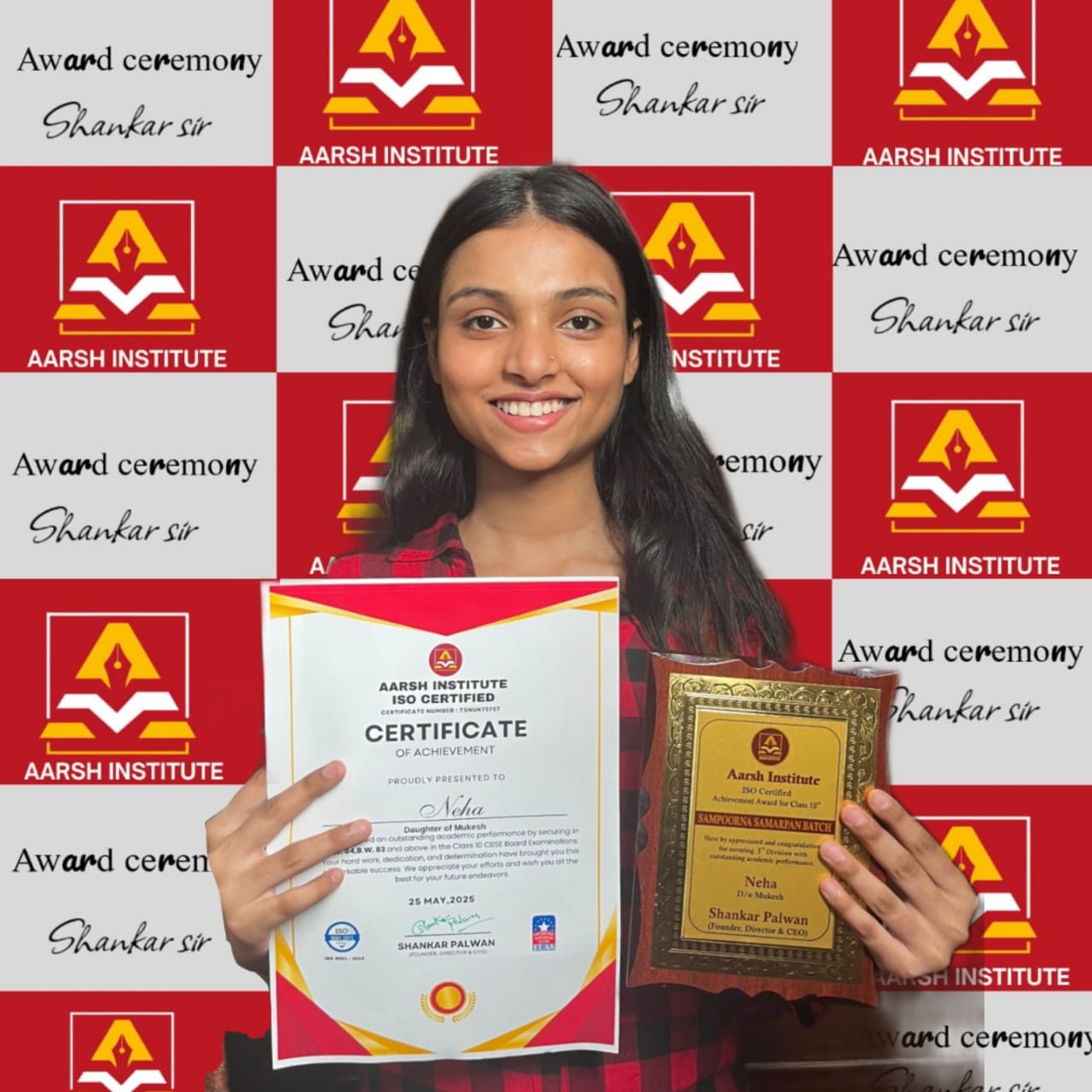 Neha – Class 10th High Score