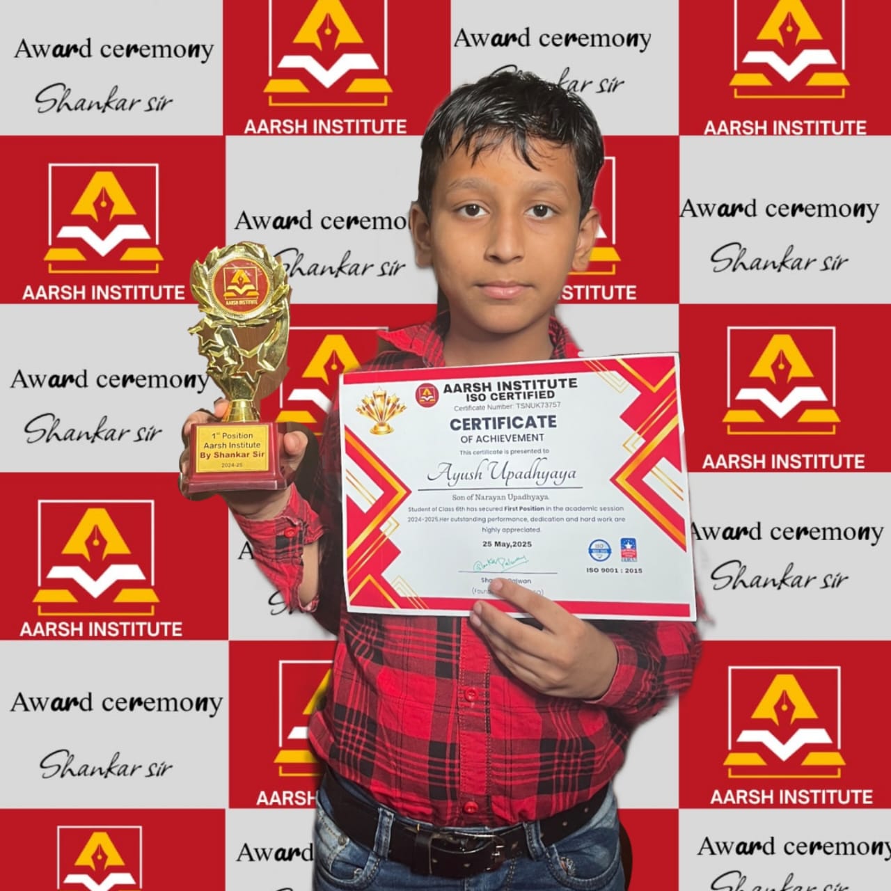 Ayush – 4 Saal se School Topper