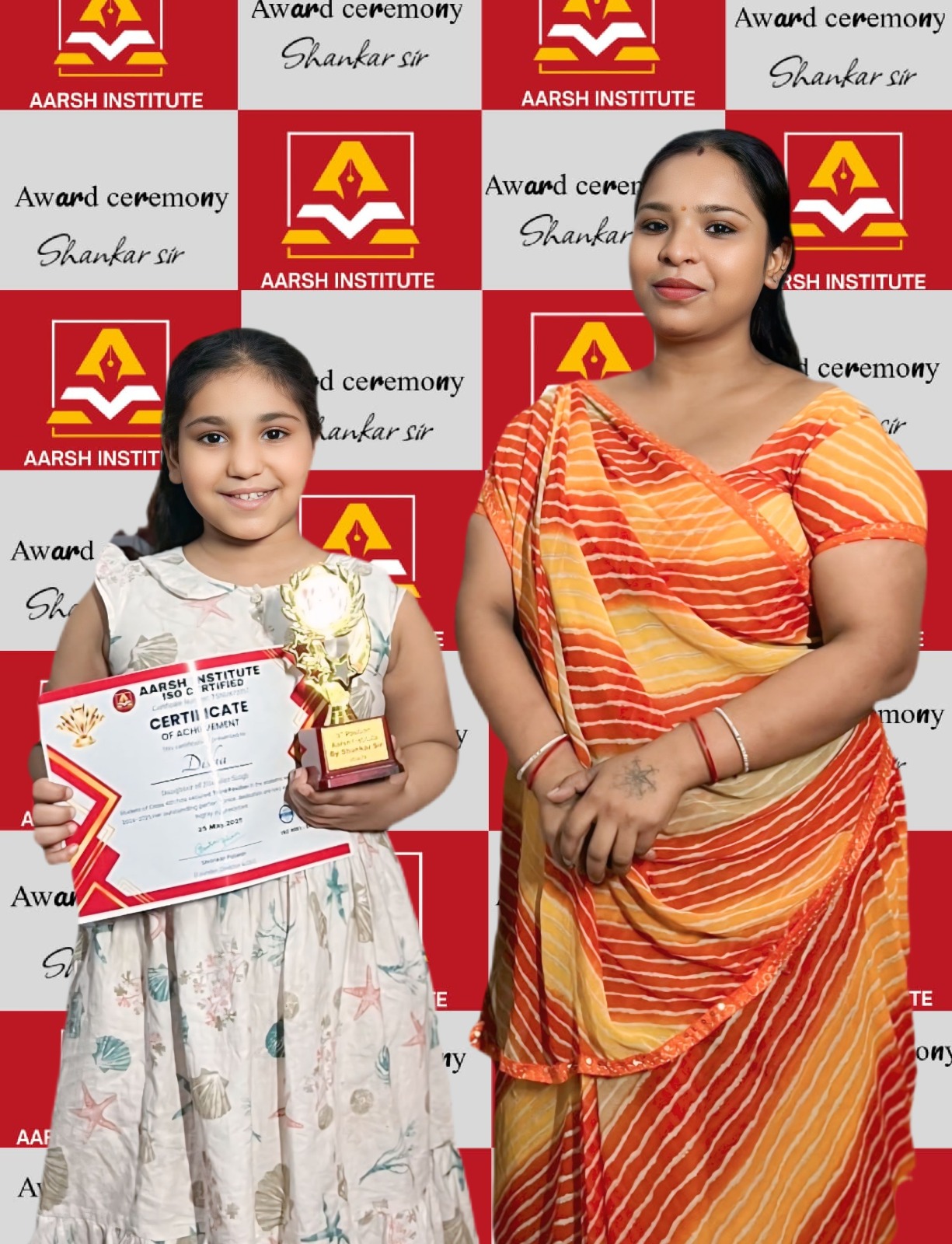 Disha – Class 4th | 90% | 1st Position