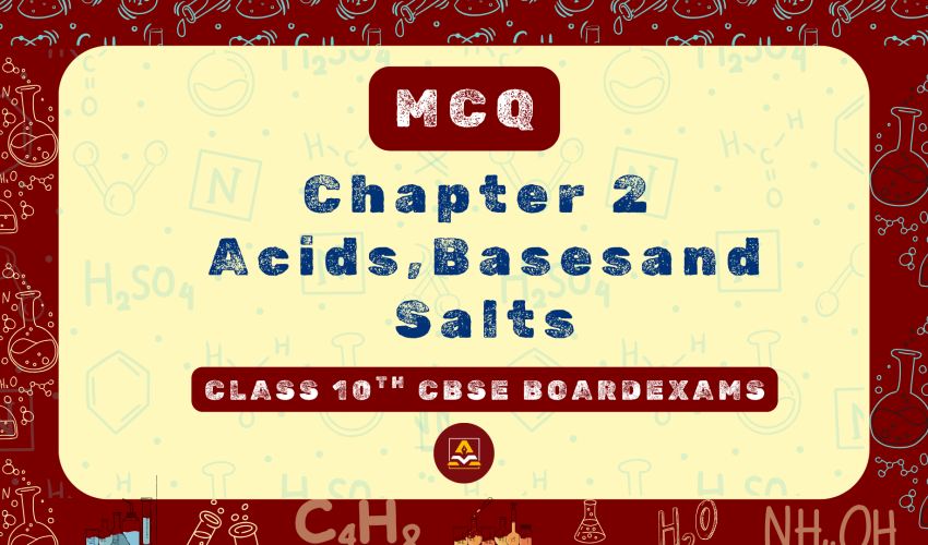 CHAPTER 2 - Acids, Bases & Salts
