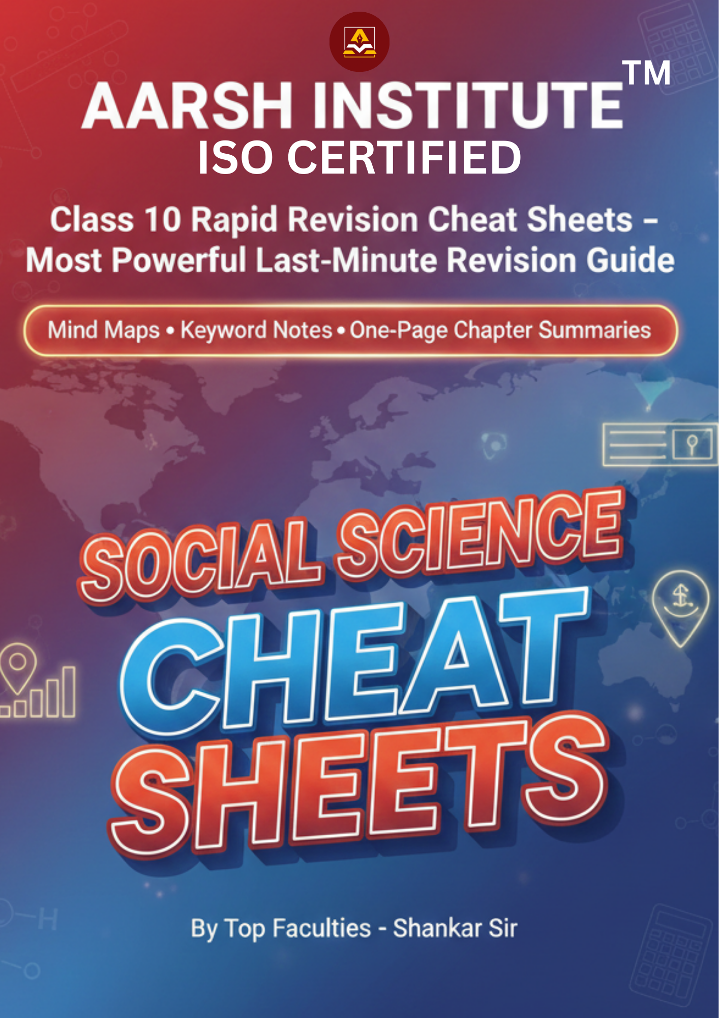 Class 10th Social Science Cheat Sheets Front Page